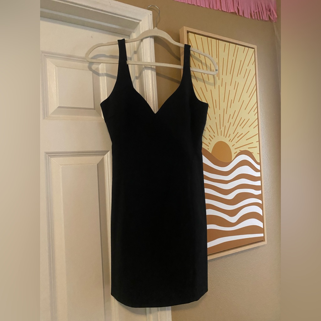 Elizabeth James Designer Cocktail Black Dress
